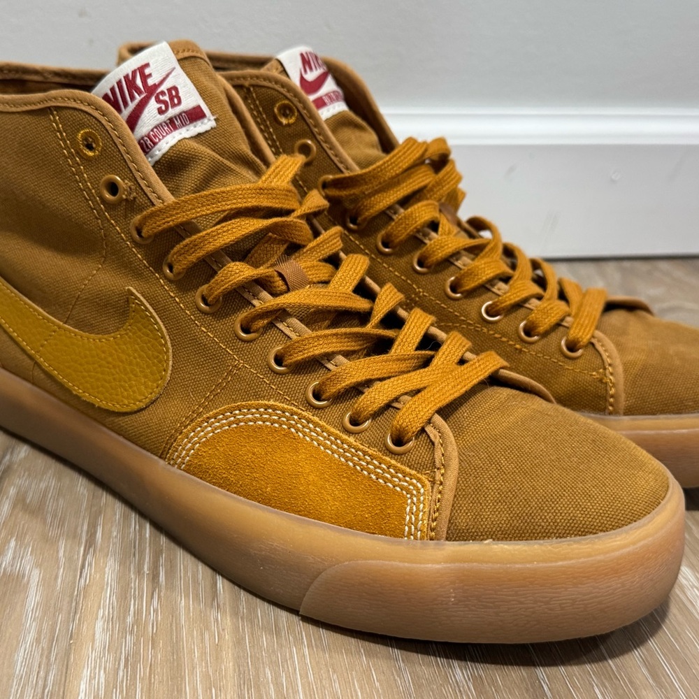 Nike SB Blazer Men's Brown High-Top Sneakers